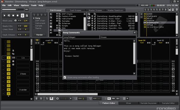 Renoise,作曲软件,作曲软件下载
